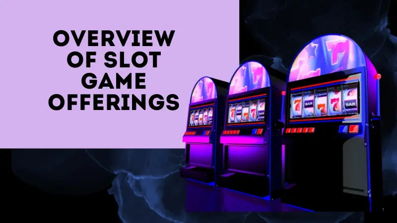 OVERVIEW OF SLOT GAME OFFERINGS